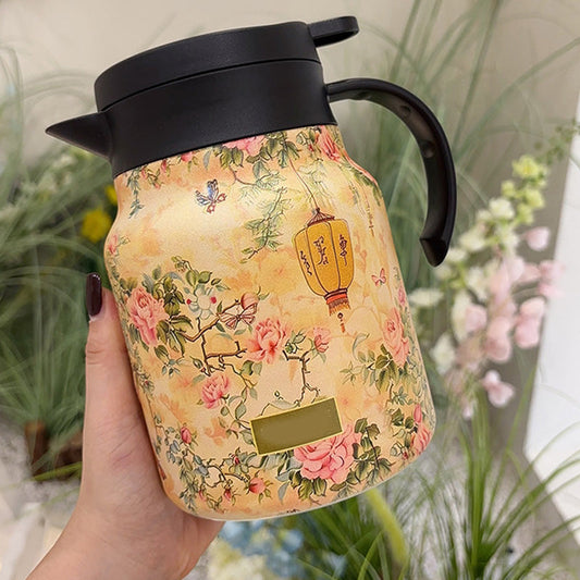 Vákuumszigetelt prémium 1000ml vízforraló szűrővel 🍵