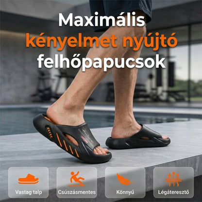 Felhőalakú házi papucs – Csúszásmentes talp, vastag, puha habszivacs【✨ utánvét】