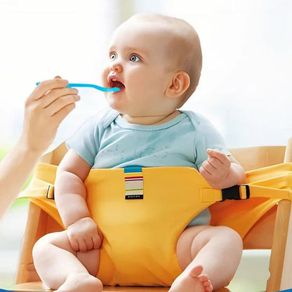 Hordozható baba étkezőöv székekhez