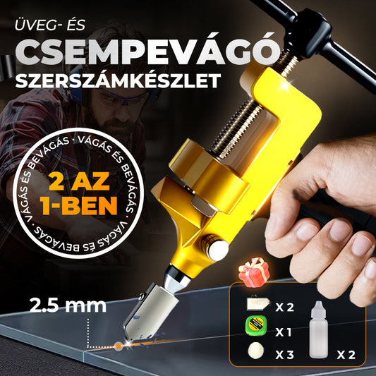 ✂️ Kettős funkciójú csempe- és üvegvágó – raktárról 💵 utánvéttel