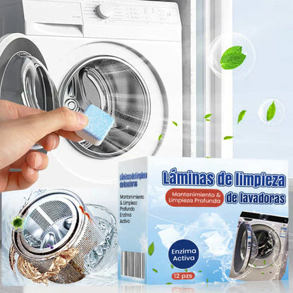 Mosógép tisztító pezsgőtabletták