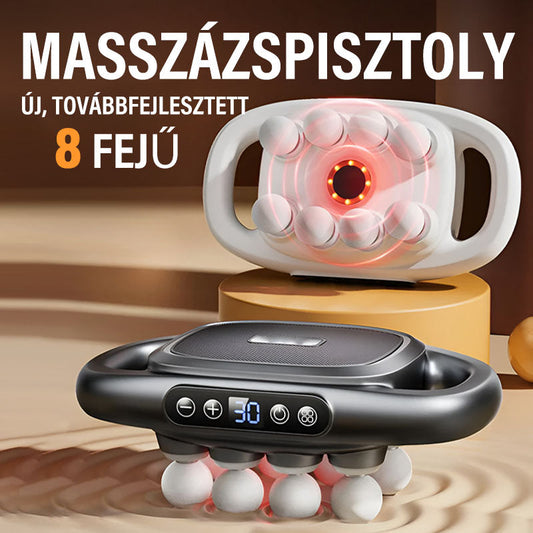 30 fokozatban állítható izomlazító masszírozó