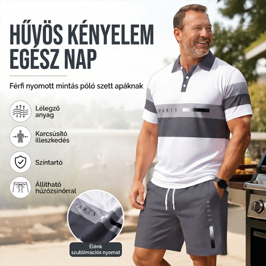👔 Nyári prémium férfi kétrészes öltöny – divatos megjelenés, kivételes kényelem
