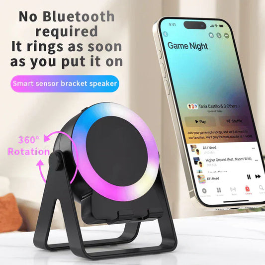 Új 4 az 1-ben multifunkcionális mobiltelefon állvány bluetooth hangszóró