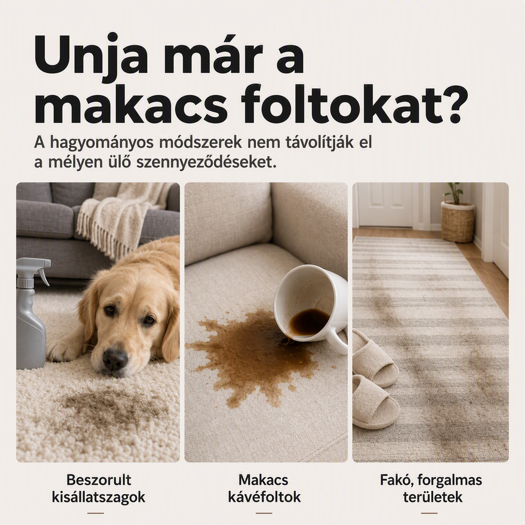 🧼Többfunkciós szőnyegtisztító, vízmentes habos típus | Mélyreható szennyeződés- és szageltávolítás