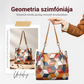 2026 Nagy kapacitású geometrikus mintás táska