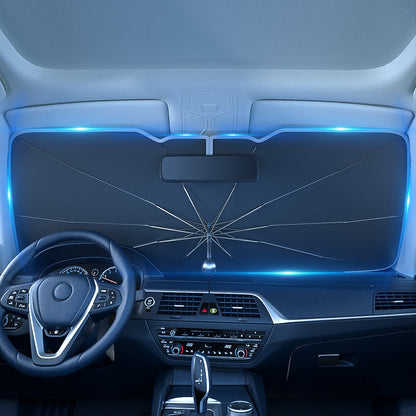 🌞 2026 Autószélvédő napellenző – összecsukható, UV-védő (hőszigetelő) szélvédő