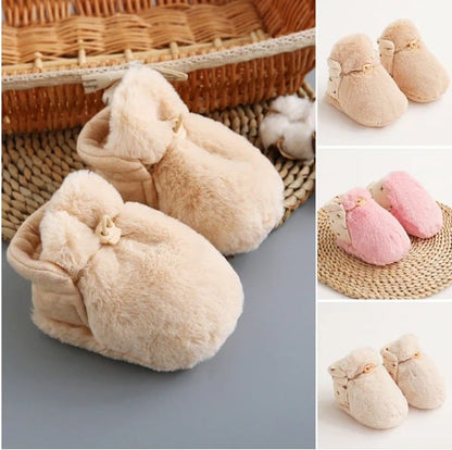 🎄🎅 Legjobb ajándék - Baba rajzfilm plüss pamut cipők 🎁🌿