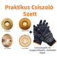Asztalos csiszolótárcsa – sarokcsiszolóhoz, késélezés és polírozás egyben 💰 Utánvéttel