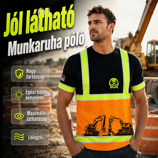 👕 Új, nyári, férfi, exkluzív dizájnú rövid ujjú póló