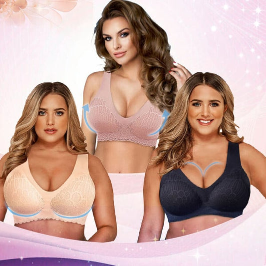 【🎊1+1 Ingyenes】 Természetes latex varrat nélküli emelő melltartó