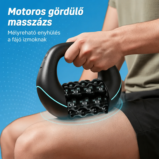 💪 Teljes testre ható, gördülő izomlazító masszírozó | Mély fasciális relaxáció