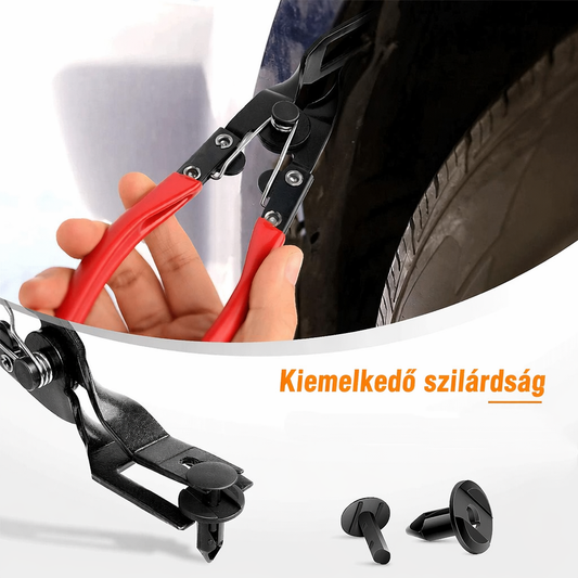 🚗 3 darabos kapcsfogó-készlet és rögzítőelem-eltávolító