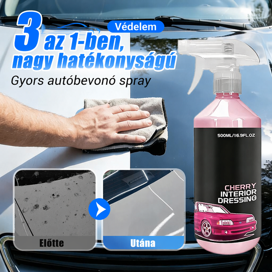 Többfelületre alkalmas tisztító spray az autó utasteréhez