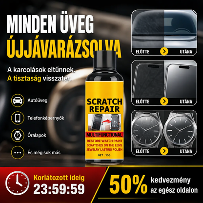 🚨 Többfunkciós karcolásjavító polírozószer【✨1 + 1 ingyen】