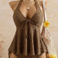 🎀 Retro francia csipkés bikini, szexi és karcsúsító【✨ Utánvétes fizetés】