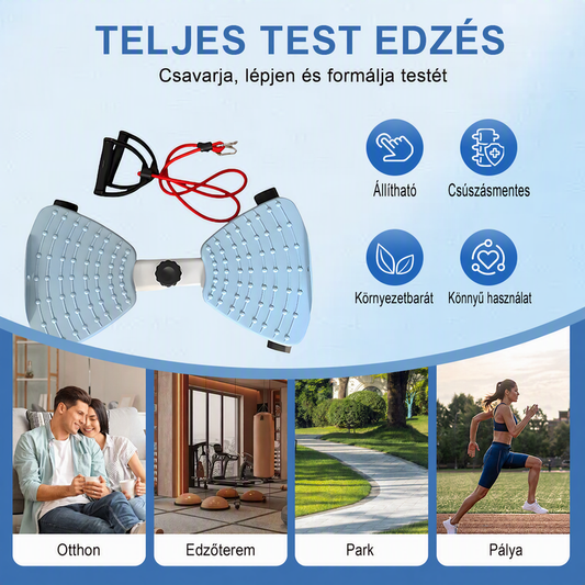 🌀 Csendes derékforgató｜Mágneses terápia, masszázs, zsírégetés