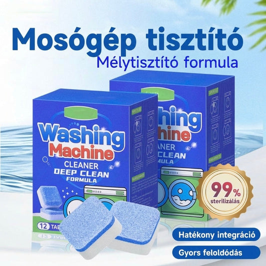 【✨utánvéttel】💨Mosógépes pezsgőtabletta a vízkő és szennyeződések eltávolításához, baktériumok és szagok semlegesítéséhez