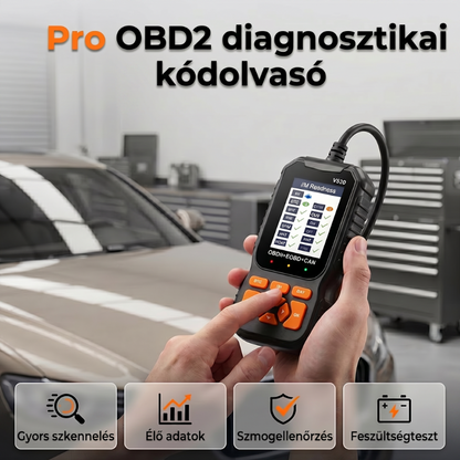 ⏳ Univerzális OBD2-szkenner / autodiagnosztikai tesztelő
