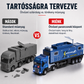Visszahúzható ötvözetből készült parancsnoki teherautó játék