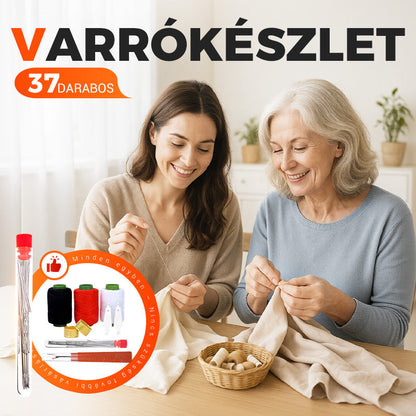 37 darabos varrókészlet