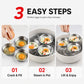 🎁🥚Hot Sale🔥304 Stainless Steel Egg Cooker