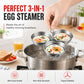 🎁🥚Hot Sale🔥304 Stainless Steel Egg Cooker