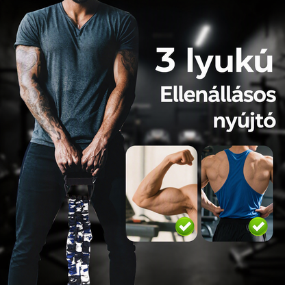 Természetes latex 3 lyukú ellenállás-nyújtvány-Állítható ellenállás