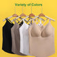 Női légáteresztő kényelmes tank top - melltartó béléssel