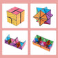 3D geometriai kocka egy különbséggel