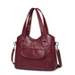 Kiváló minőségű női nagy kapacitású crossbody táska puha bőrből