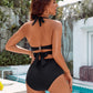 Elegáns tengerparti hát nélküli bikini szett