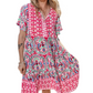 ✨  Boho V-nyakú nyaralási ruha