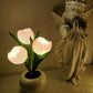 LED tulipán éjszakai lámpa virág asztali lámpa