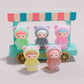 Világító bolyhos mini gyanta figurák【🎁10 db】