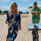 Női elegáns kényelmes kényelmes alkalmi patchwork ruha