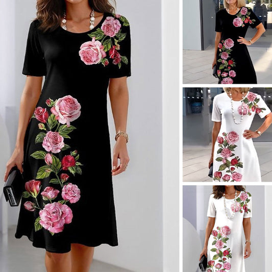 👗Stílusos virágmintás ruha