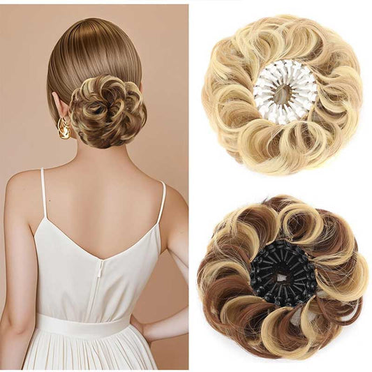 Puha fürtök, állítható hajgumi a parókával