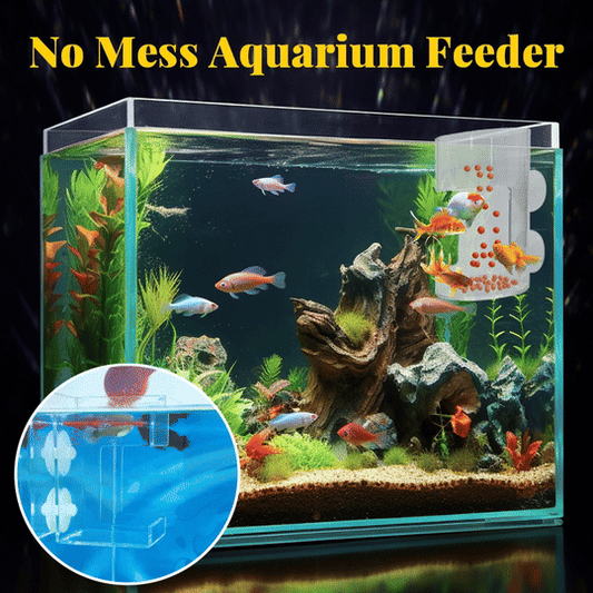 🐟 Aquarium etetőgyűrű és tálca【✨Vásároljon 1 és kap 1 ingyen】