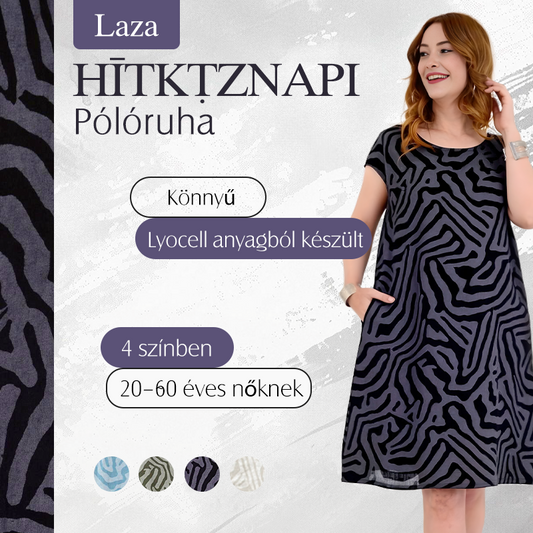 Női laza hétköznapi pólóruha