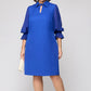 【S-4XL】👗Női elegáns egyszínű egyszínű üreges ruhák