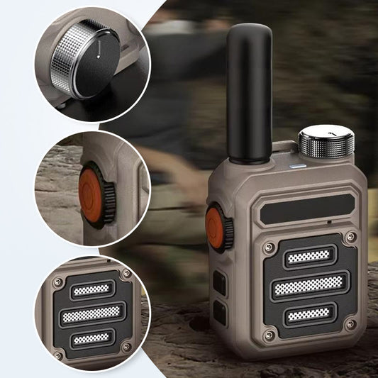 Vízálló és ütésálló mini walkie-talkie-k
