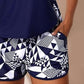 👙50% kedvezmény🌊Színes blokkos mintás, laza fürdőruha-szett