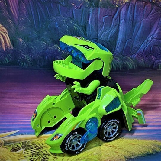 LED dinoszaurusz átalakító autós játékok
