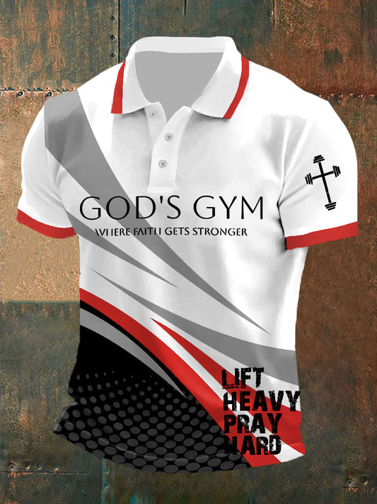 Férfi vintage faith polo ing