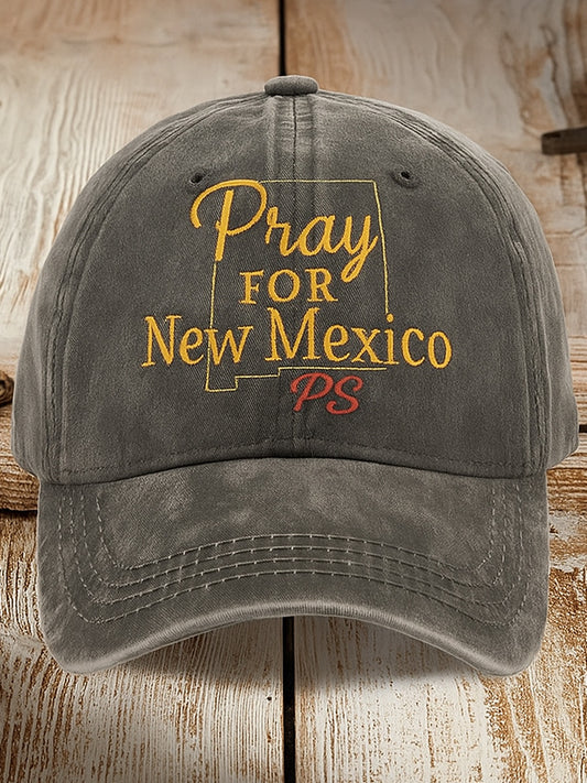 Álljon erős ruidoso new mexico nyomtatott vintage retro unisex resort baseball sapka