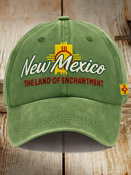 Álljon erős ruidoso new mexico nyomtatott vintage retro unisex resort baseball sapka