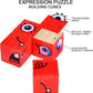 🧩 5D Puzzle Oktatási Arcok Változó Családi Játék