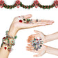 🎅 DIY 24 napos karácsonyi visszaszámláló naptár karkötő szett