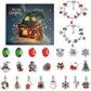 🎅 DIY 24 napos karácsonyi visszaszámláló naptár karkötő szett